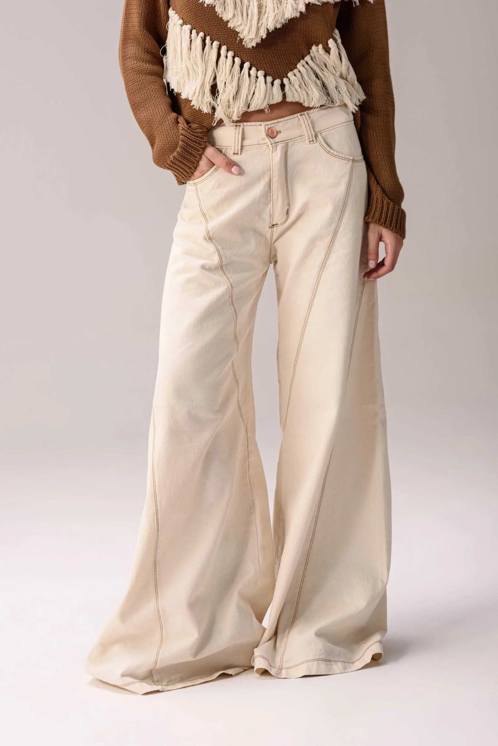 Jean Wide Leg Mediterráneo