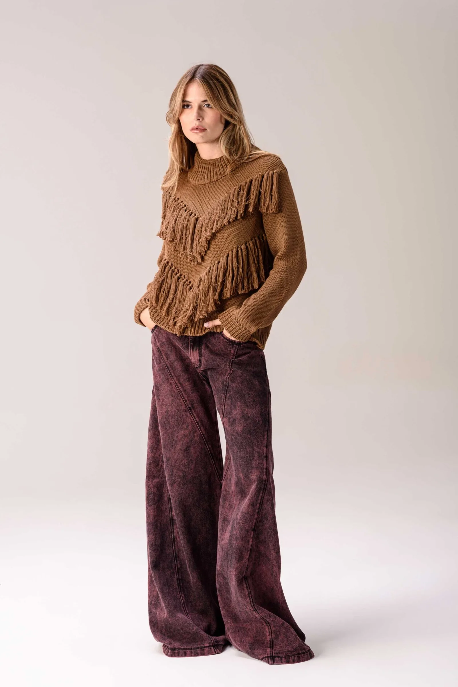 Jean Wide Leg Mediterráneo