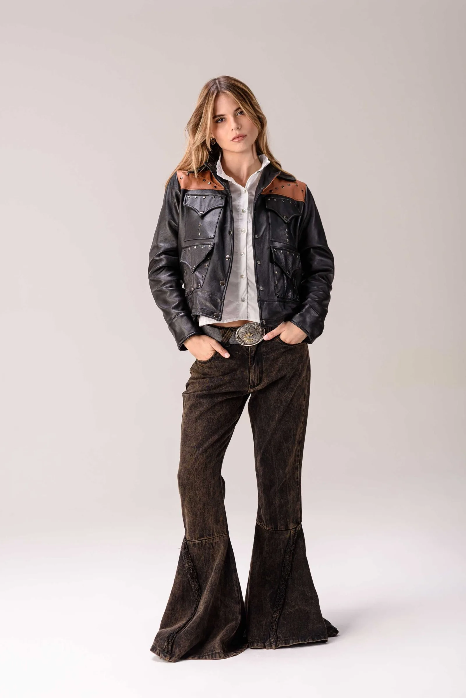 Canyon Leather Jacket (100% cuero)
