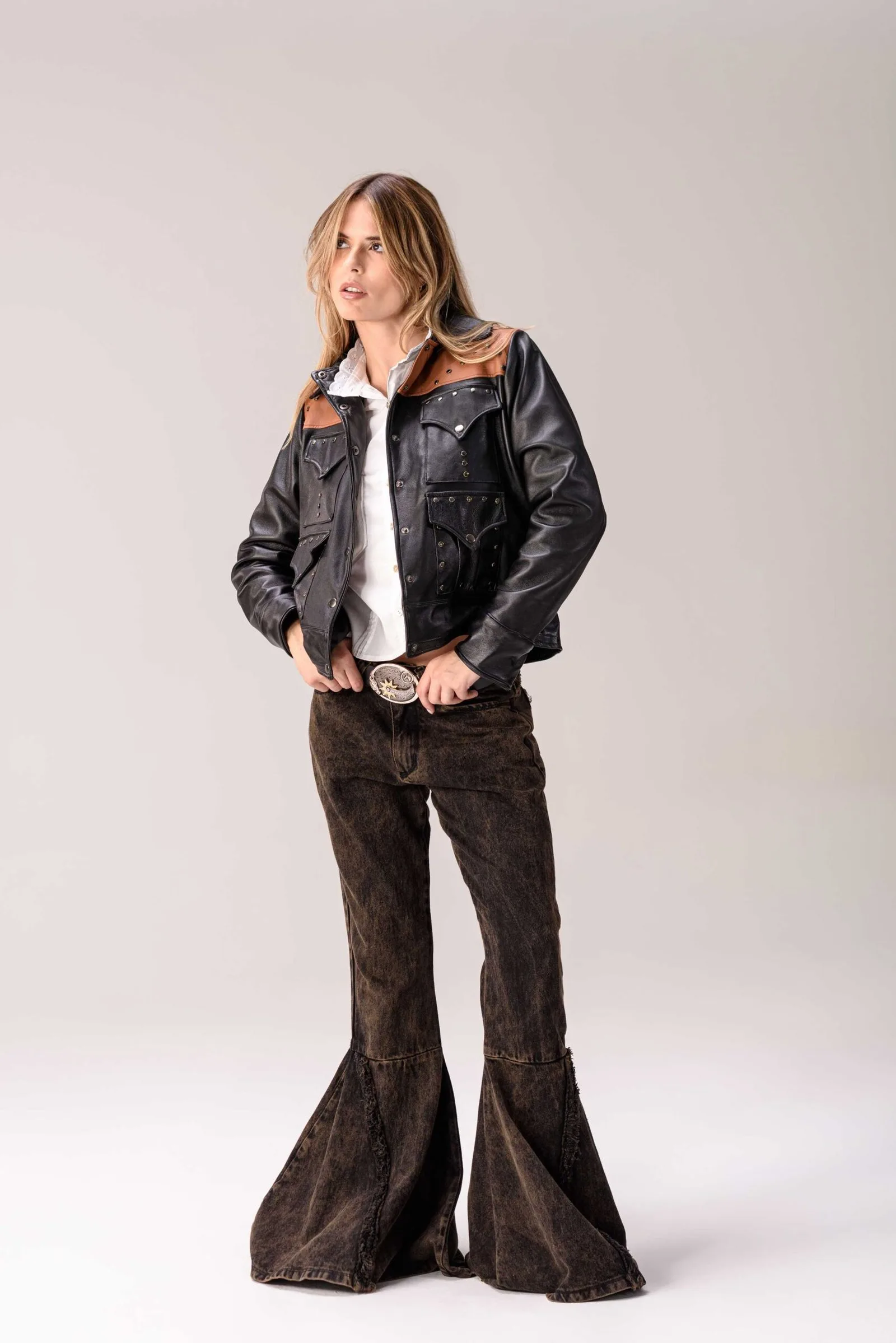 Canyon Leather Jacket (100% cuero)
