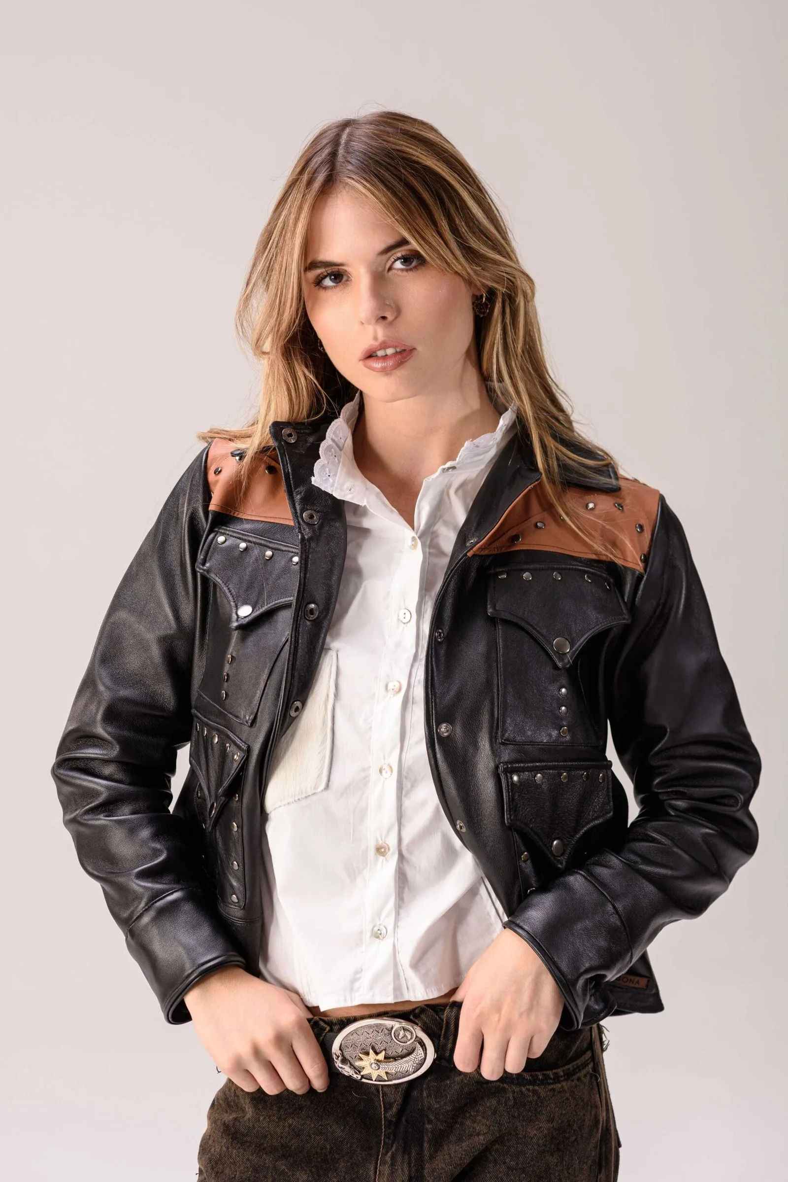 Canyon Leather Jacket (100% cuero)