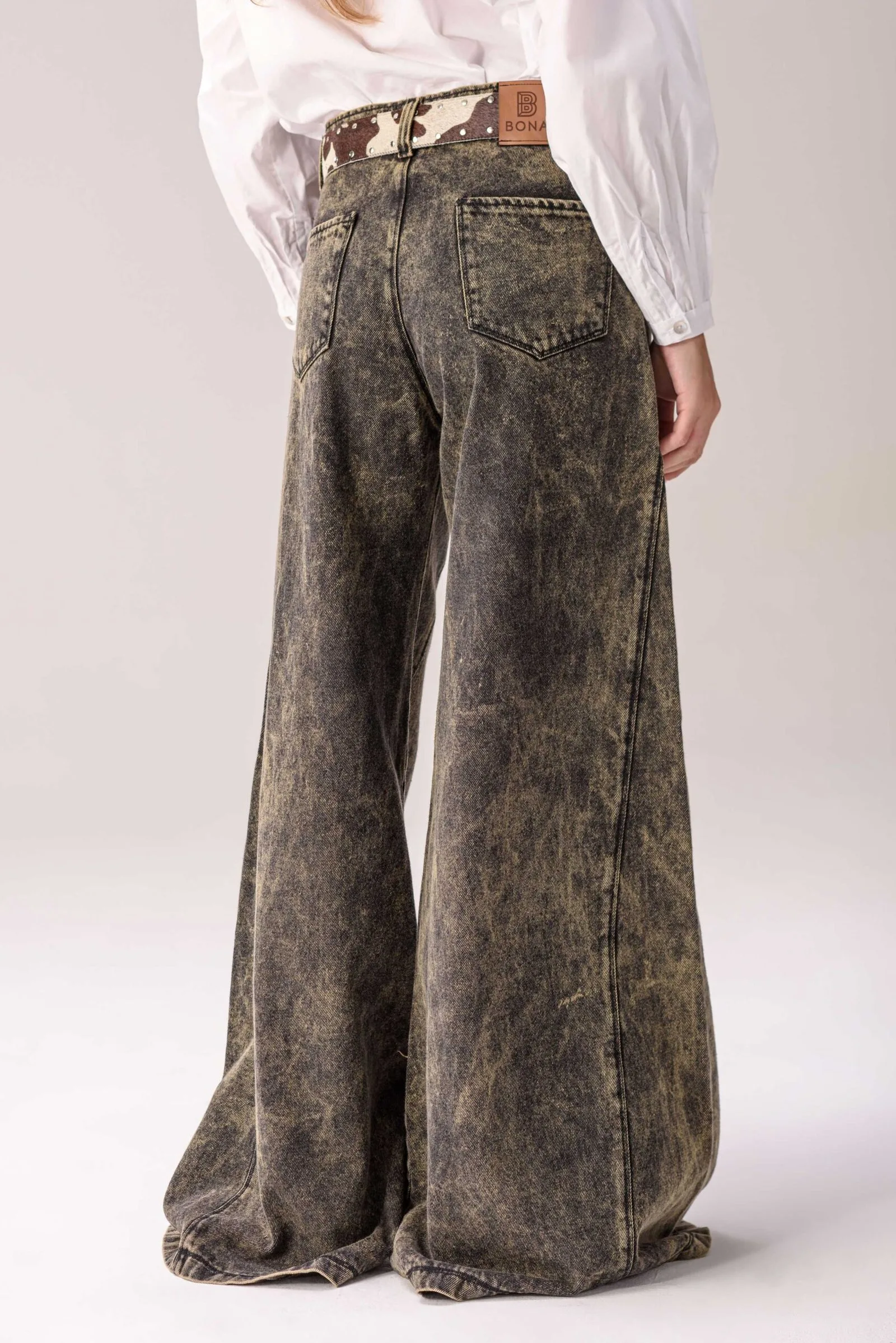 Jean Wide Leg Mediterráneo