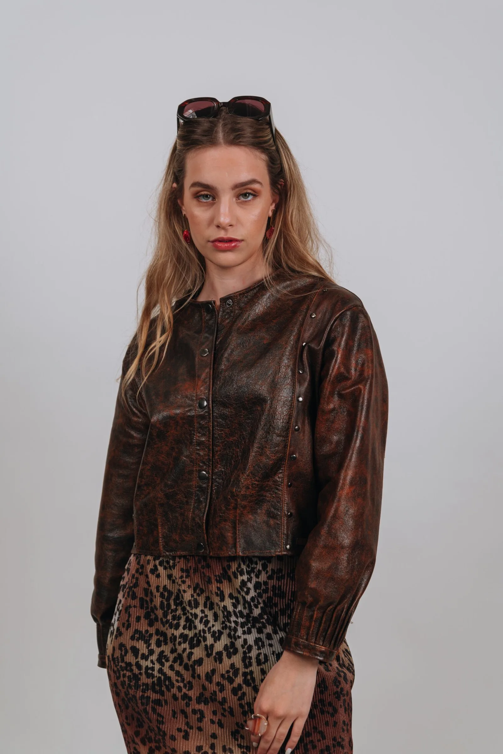 Bomber Toscana (100% cuero)