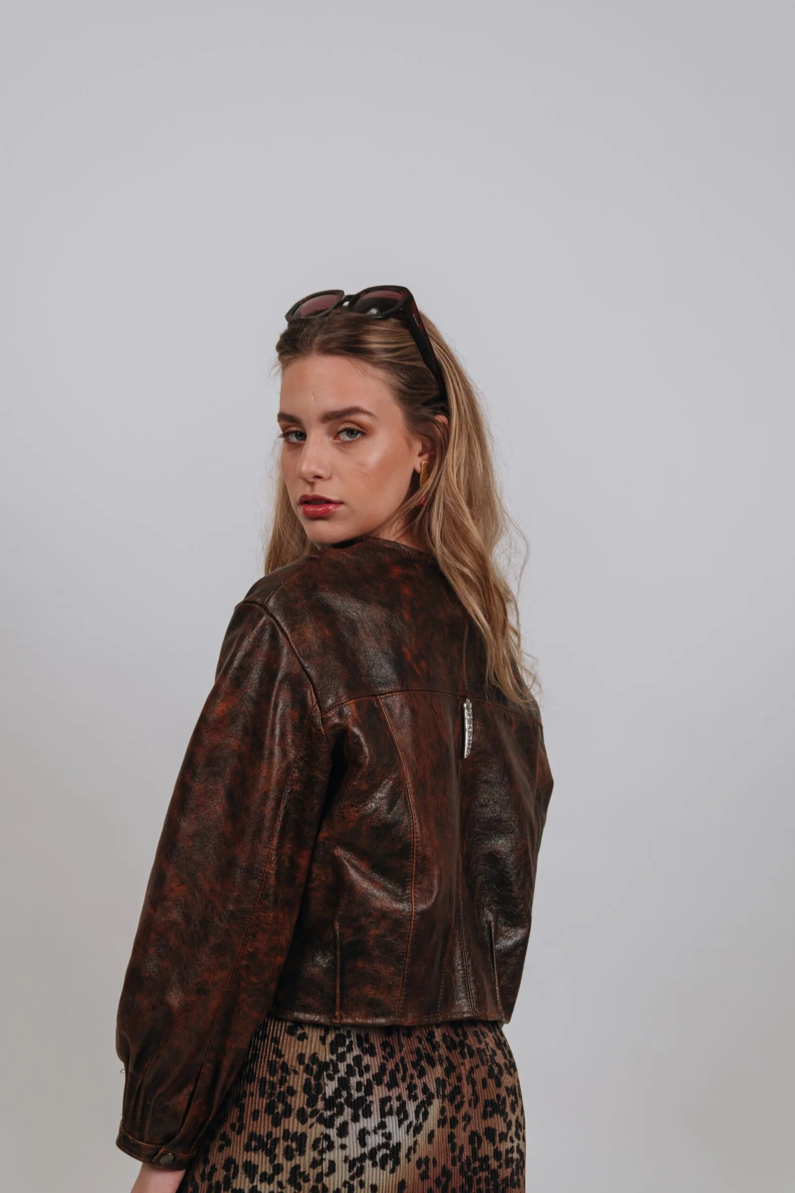 Bomber Toscana (100% cuero)