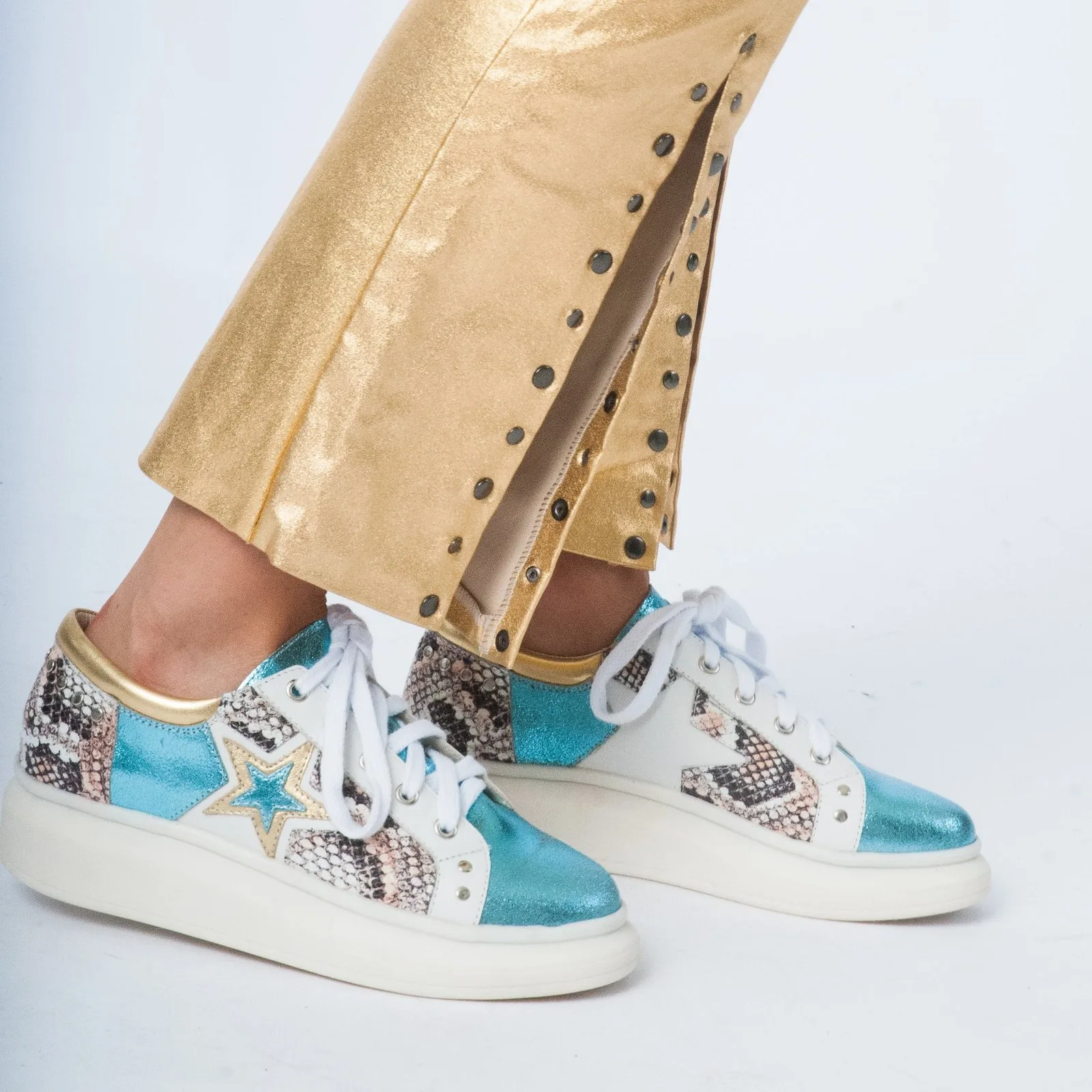 Rolling Leather Shoes